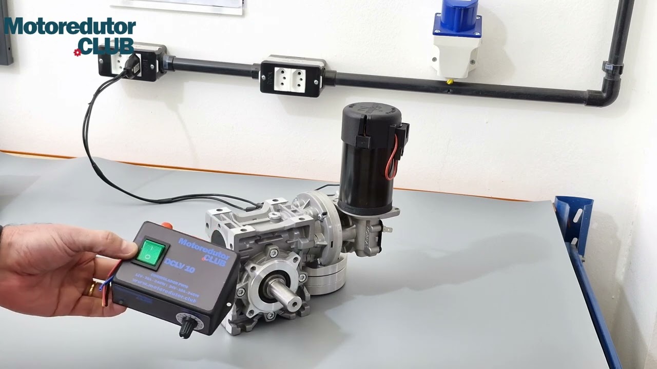 Motoredutor TIMO Dupla-Dupla Redução 110/220V Baixa Rotação Alto Torque #automação
