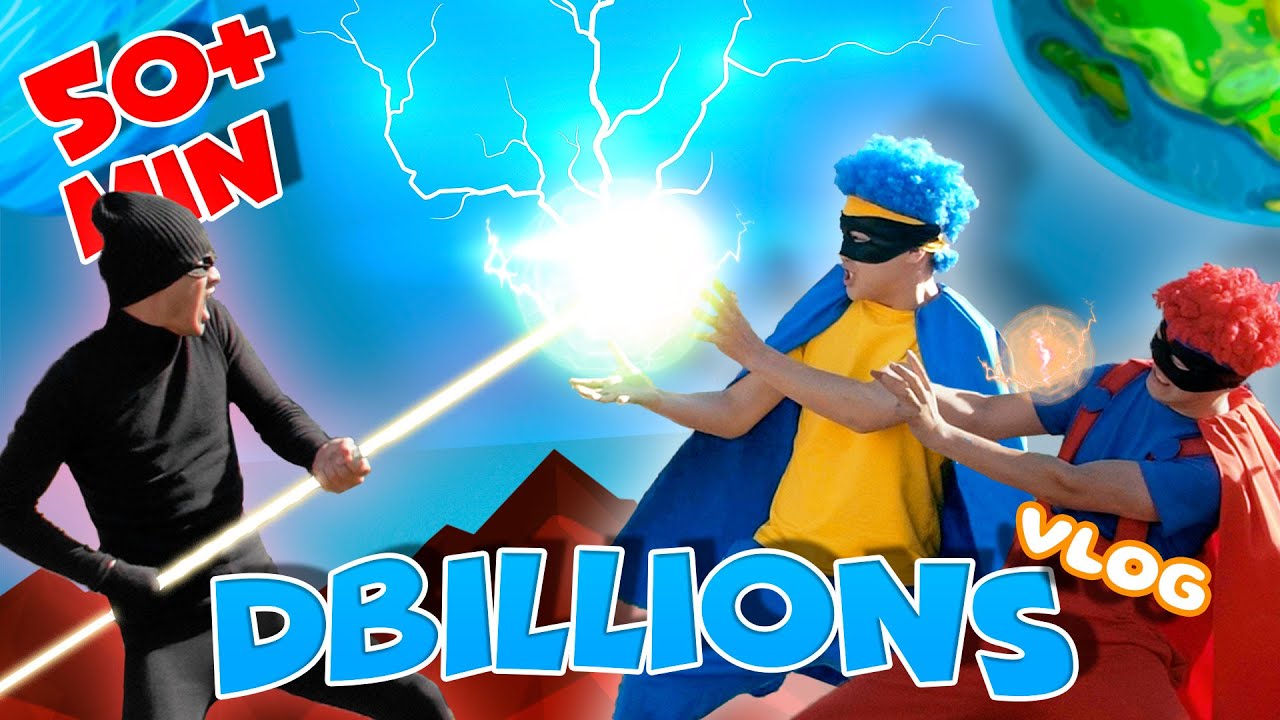 СБОРНИК ЛУЧШИХ ИСТОРИЙ! Приключения Четверых Друзей | D Billions Vlog