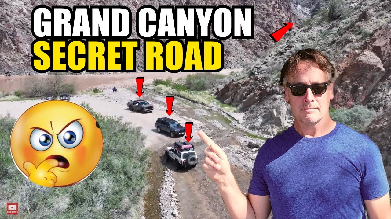 Journey to the bottom of the Grand Canyon - Explore the Secret Road