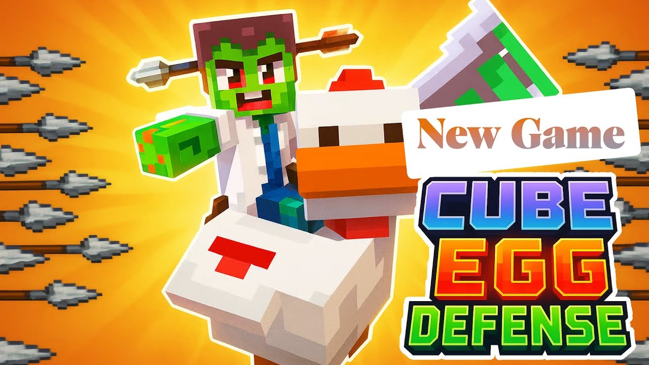 Cube Egg Defense |  Dope shope gaming