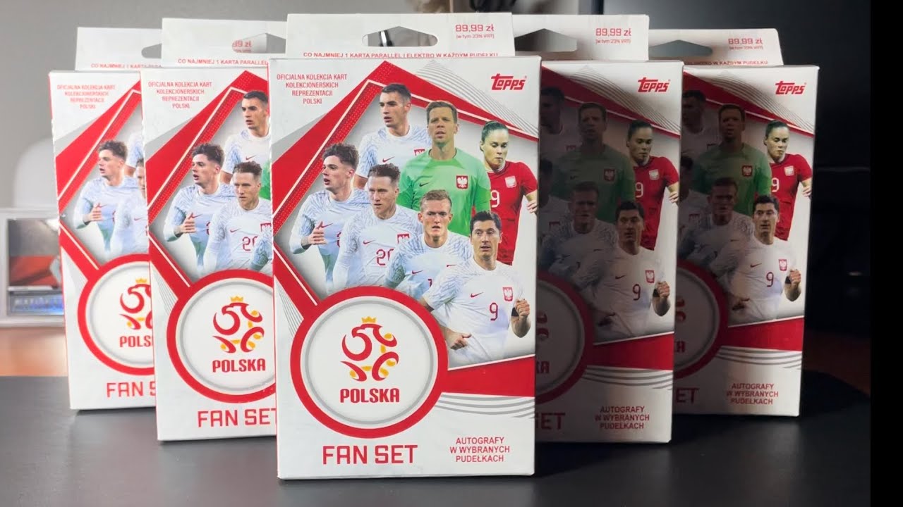 Biało-Czerwoni! 🇵🇱 Opening Topps Poland Fan Set 2023/24 x5