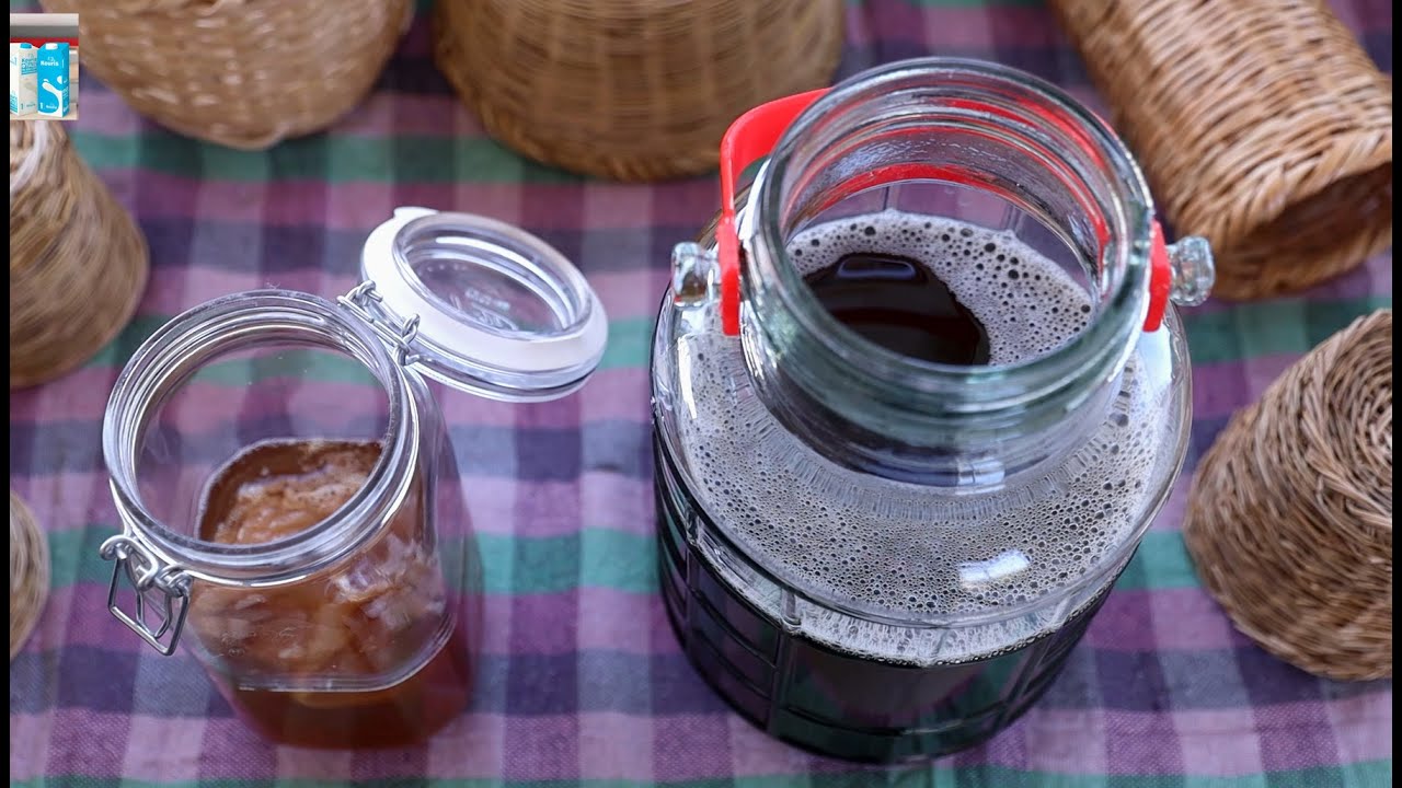 #AthanasiosKouris Φτιάχνω τσάι Κομπούτσα - Κομπούχα (Kombucha) - Η καλύτερη συνταγή για Κομπούχα.