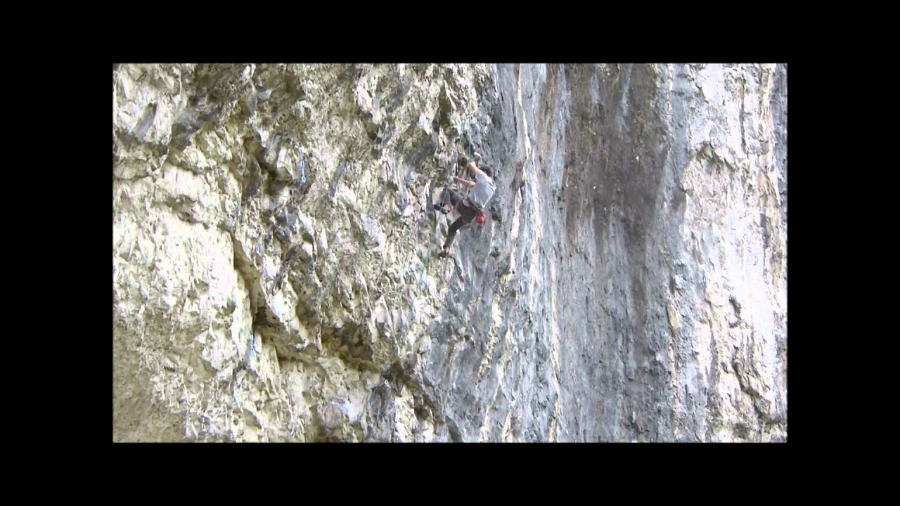 Buster Martin climbing bat route (8c)