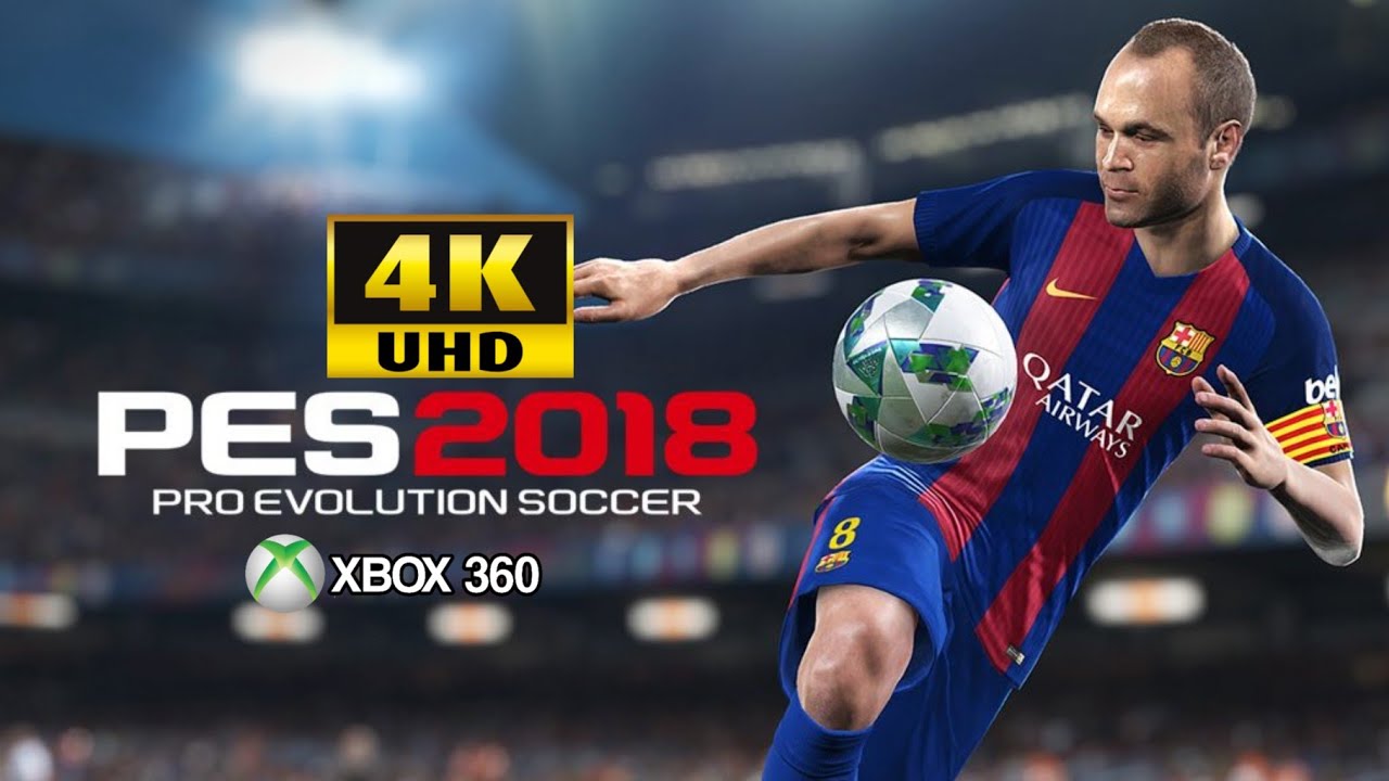 PES 2018 Xbox 360 4K