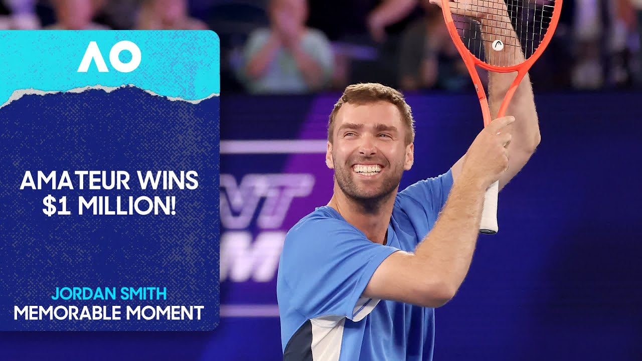 1 Million Dollar Point | Amateur Jordan Smith Wins! | 1 Point Slam | Australian Open 2026