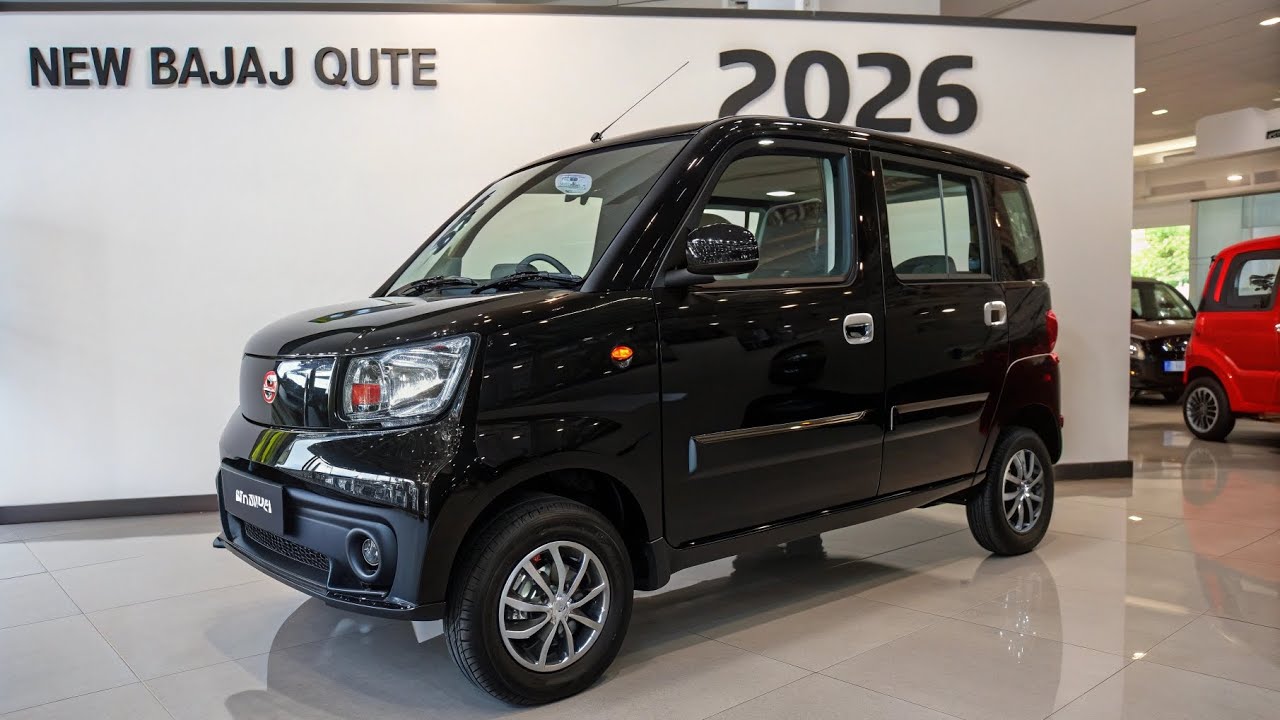 New 2026 Bajaj Qute Unveiled! The Ultimate Compact City Car Upgrade! 🔥🚨 | Latest Review!