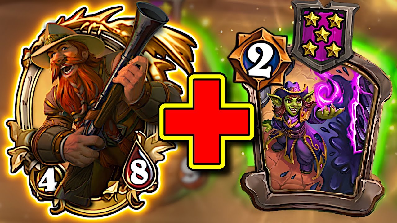 Golden Brann + 4X Strike Oil Gives us a Crazy game! | Hearthstone Battlegrounds
