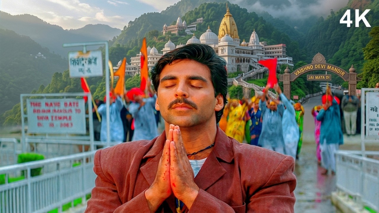 वैष्णोदेवी के दरबार पहुंचे Akshay की अरदास, Sonu Nigam की मधुर आवाज़ में गूँजता शेरवाली माँ का मंदिर