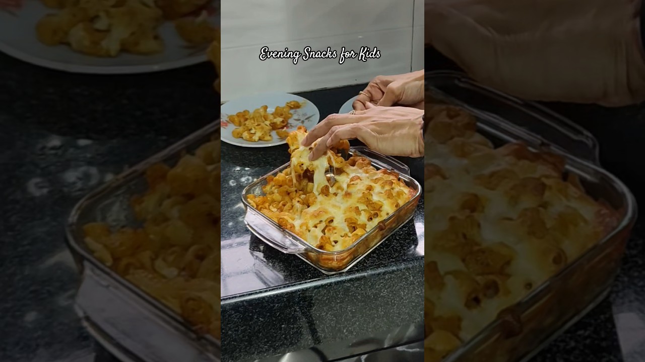 Rainy Day | Kids Favourite | Desi Baked Pasta #food #pastatime #cooking