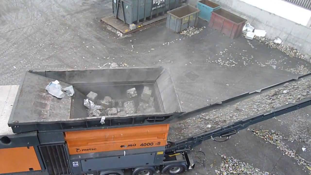 CBE Non-Ferrous Recycling - UBC Alu Bale Breaker
