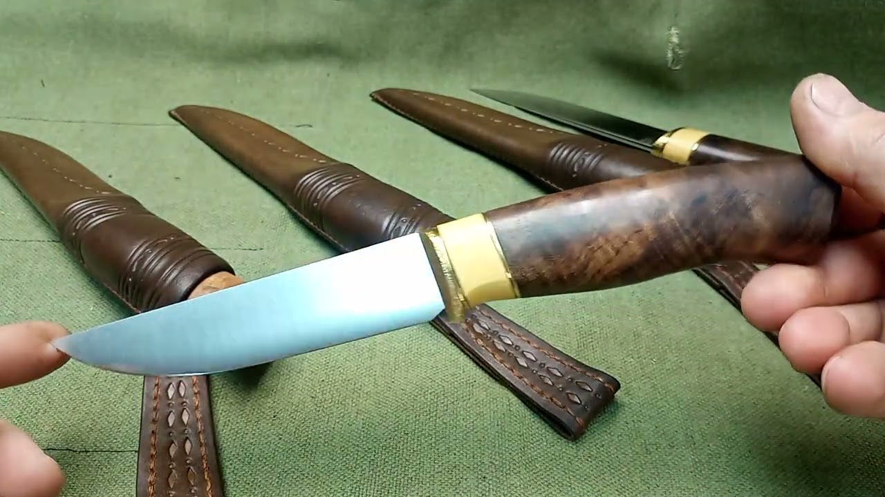 Работяги с коваными клинками из М390. 