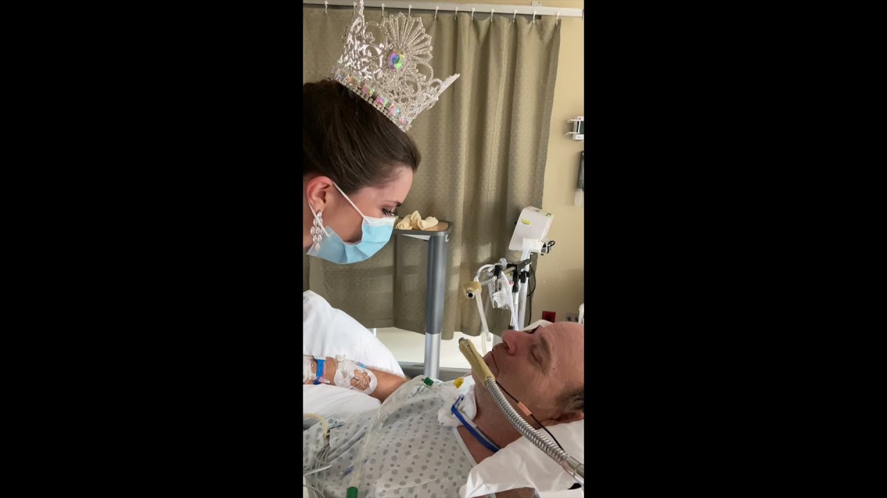 Ms. Canada Prairies Surprises Dad in Hospital after Paralysis Injury