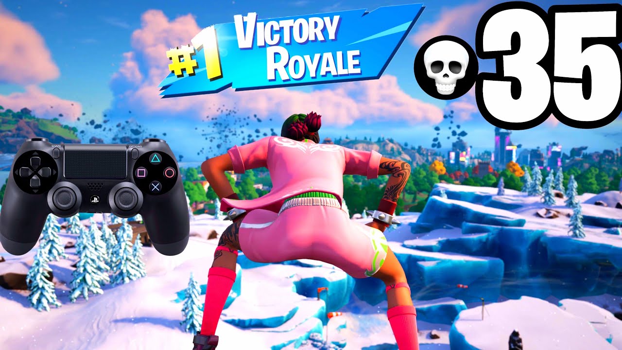 Mariposa Skin Gameplay: 35 Kill Zero Build Solo Squad Win in Fortnite Ch. 4, Season 3