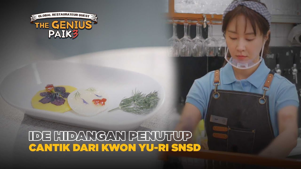 The Genius Paik 3 | Ide Hidangan Penutup dari Yuri SNSD | Kwon Yu-ri, Variety Show, Girls Generation