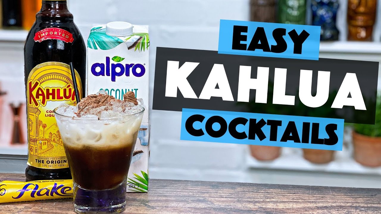 Kahlua Coffee Cocktail with Coconut | Easy Cocktails to make at Home Bar | Steve the Barman