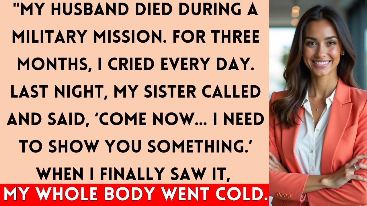 My Husband Died in a Military Operation — Then My Sister Made a Shocking Discovery