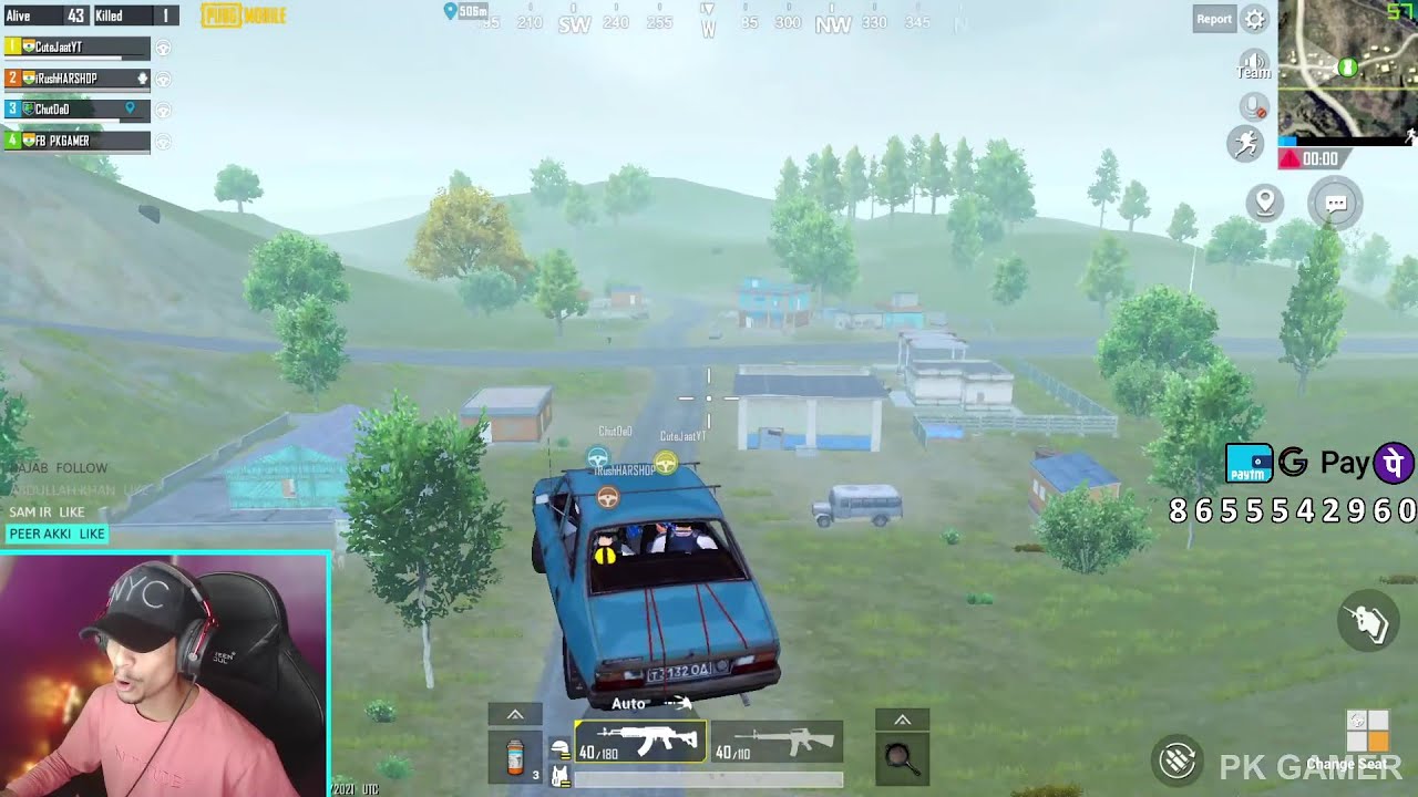 Playing With H*cker (99 Kd) WTF..... PUBG MOBILE
