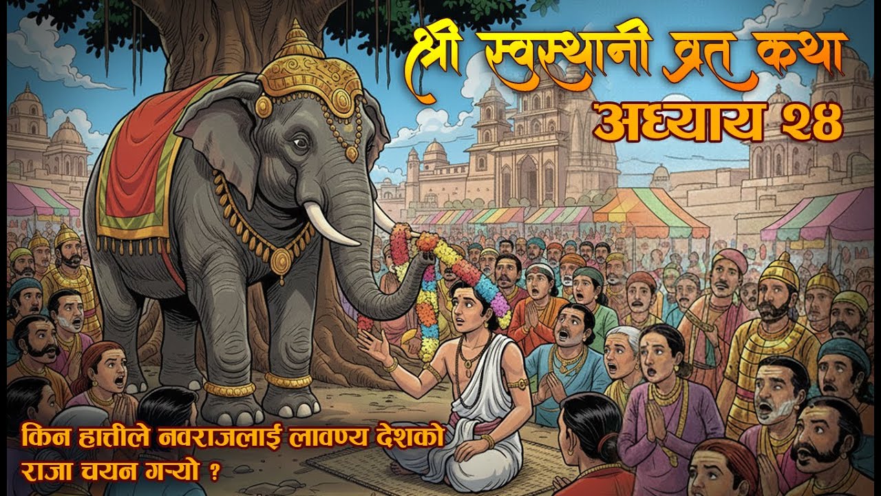 Shree Swasthani Brata Katha Episode 24  | Swasthani Brat Katha 2082 | श्री स्वस्थानी व्रत कथा 24