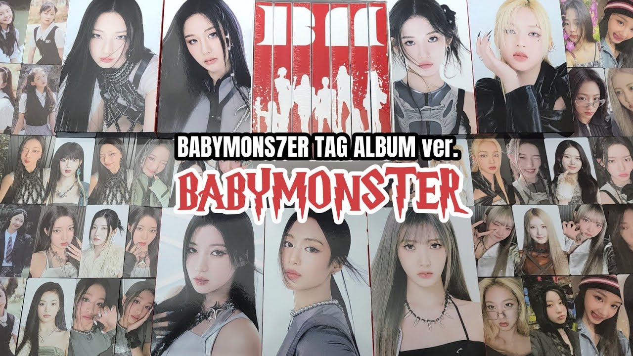 [Unboxing] BABYMONSTER - Debut 1st Mini Album BABYMONS7er Part 2 (YG Tag Album ver.) #sheesh