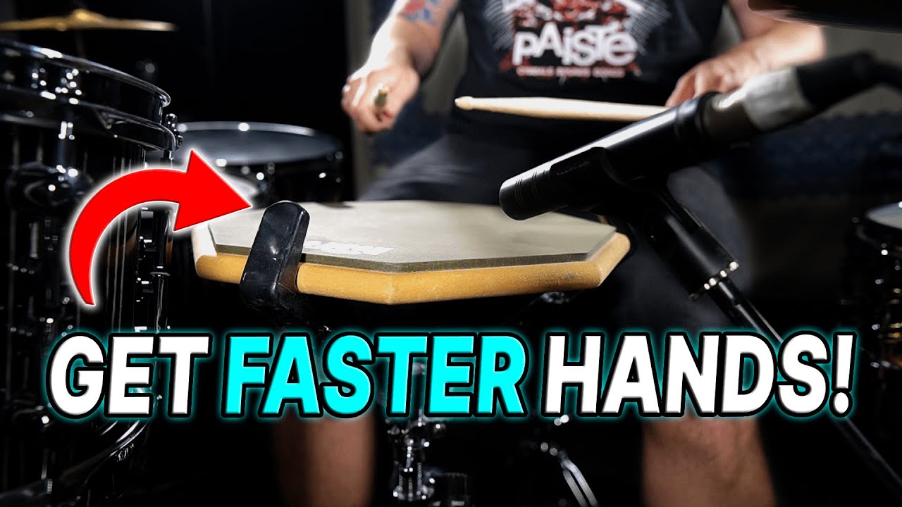 Get Faster Hands! | Hand Speed Workout For Drummers - That Swedish Drummer