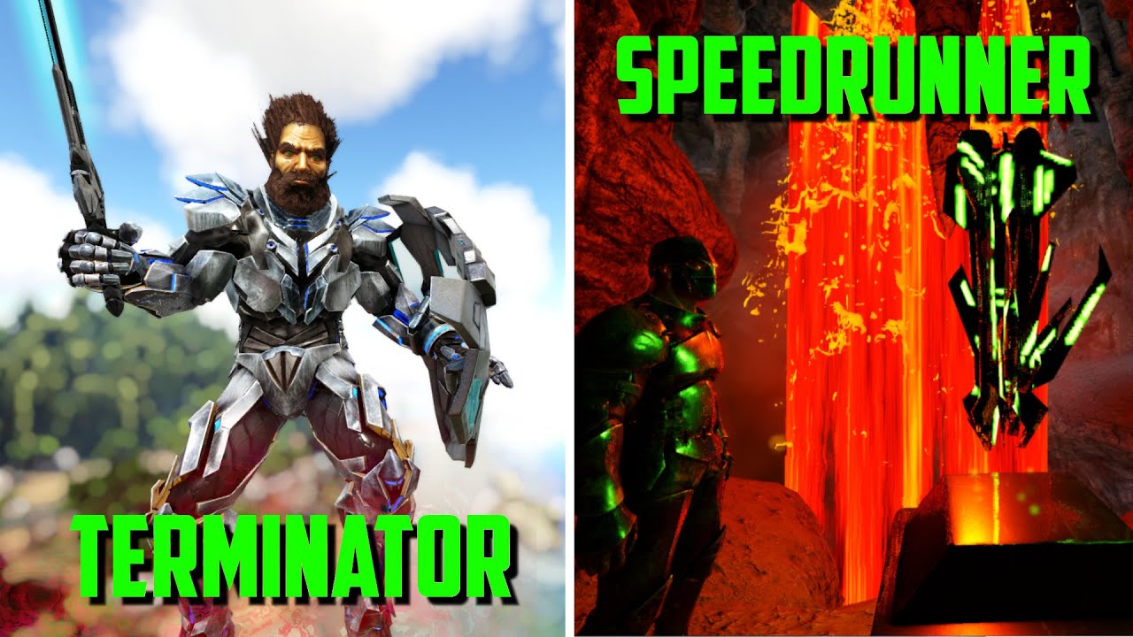 Speedrunner VS Terminator | ARK Survival Evolved