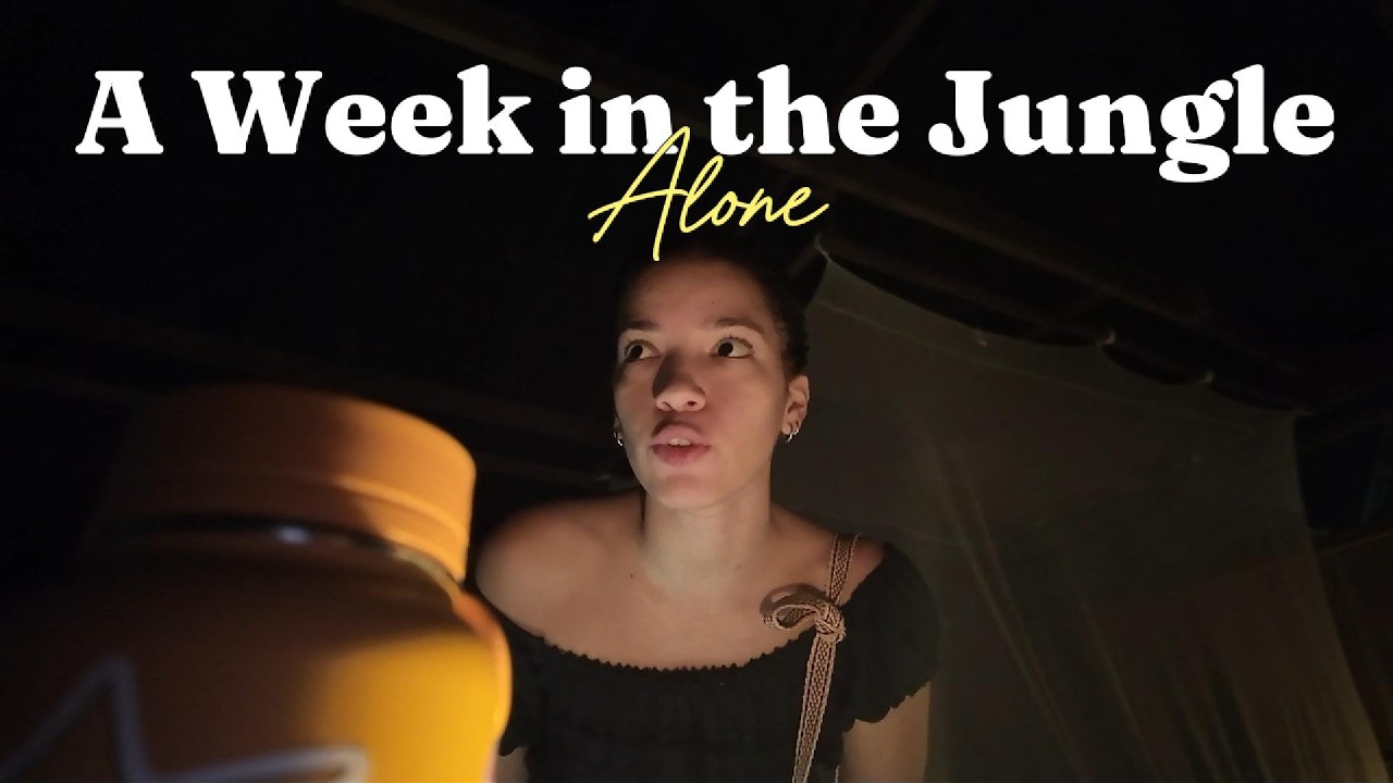 alone in the jungle vlog - jungle diaries