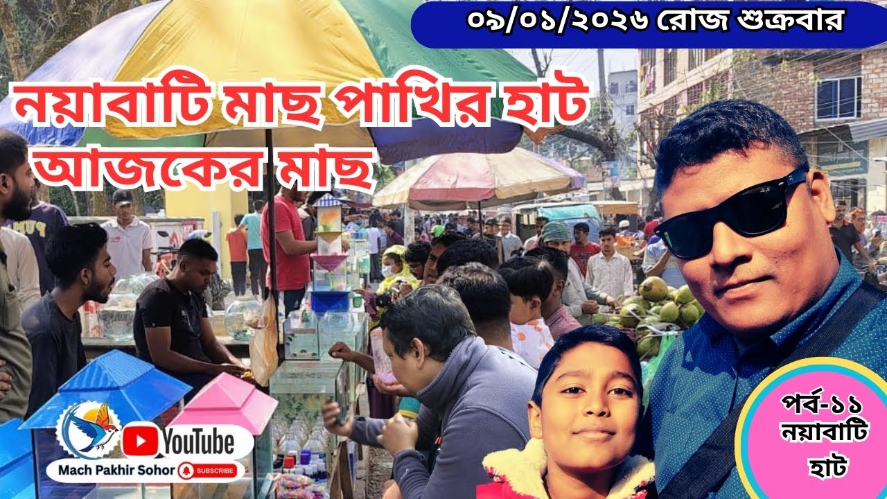 সবথেকে বড় মাছ পাখির হাট পর্ব-১১ Largest aquarium #fish market #khulna খালিশপুর,নয়াবাটি , খুলনা