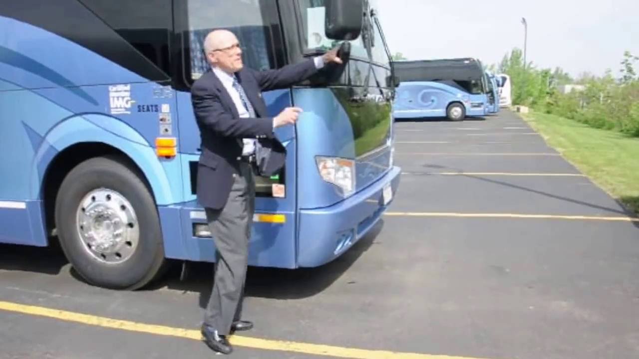 Pre-Trip Motor Coach Inspection - Niagara Scenic Tours