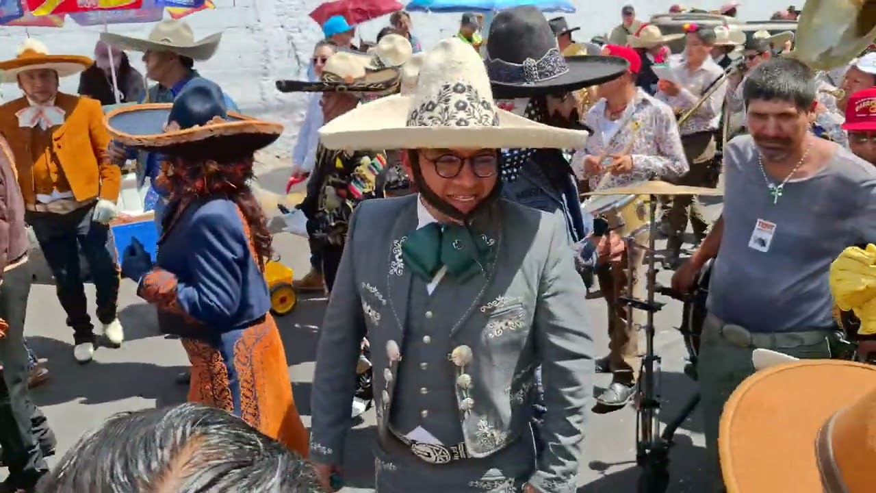 Carnaval Santiago Acahualtepec 2025 Charros Los troqueros/Banda la Famosa