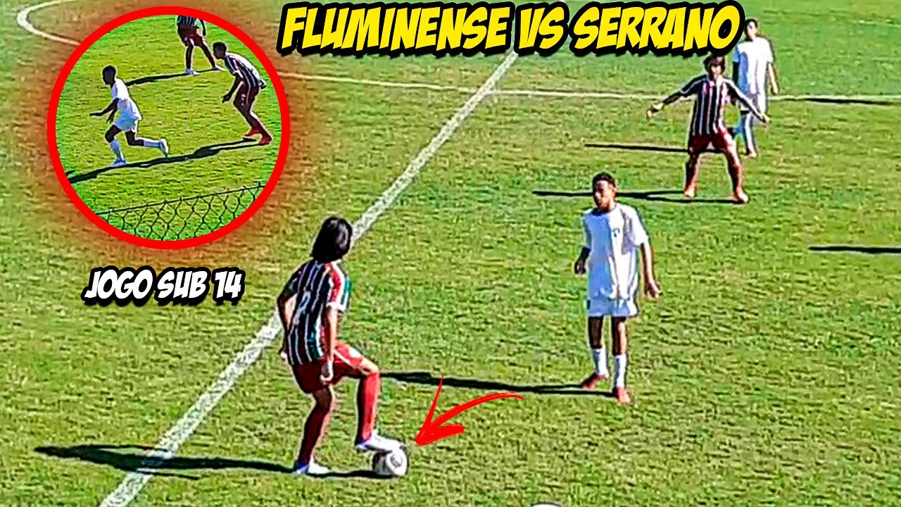 JOGO Fluminense vs Serrano - metropolitano Sub 14