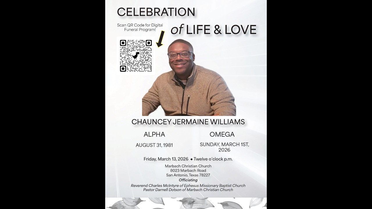 Chauncey Williams Life Memories