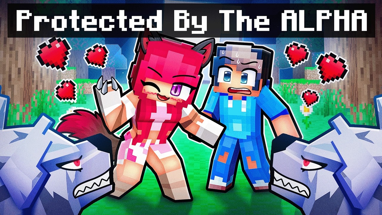 Protected By The ALPHA Wolf In Minecraft!