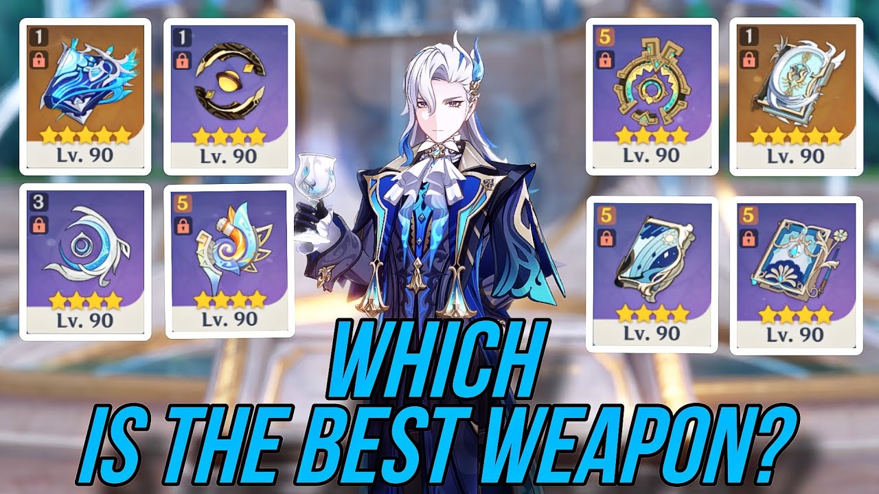 Best Weapon for C0 NEUVILLETTE? Neuvillette F2P Weapon Comparison - [UPDATED]