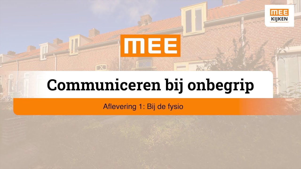 Communiceren bij onbegrip. Aflevering 1:  Bij de fysio.