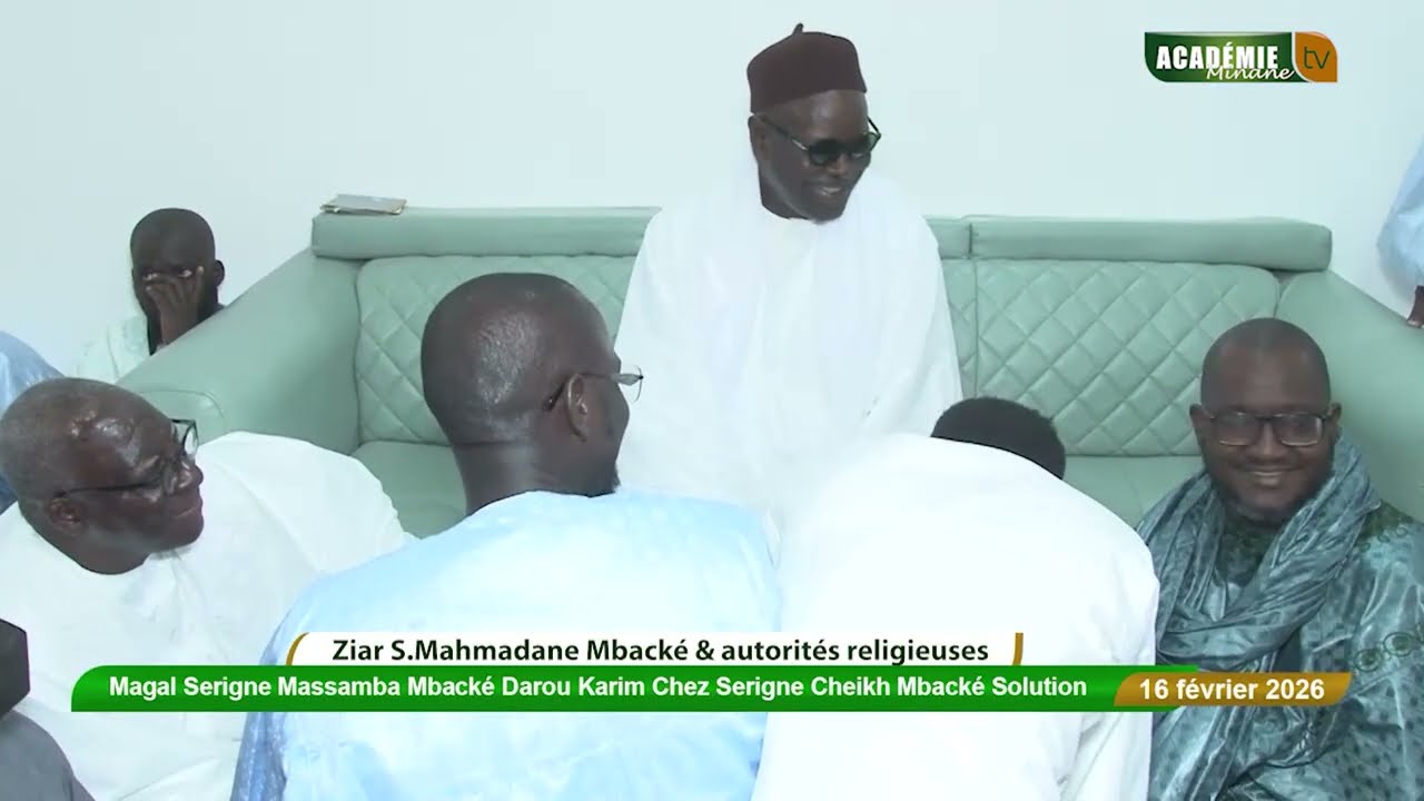Magal Darou Karim 2026 ziar des autorités chez Seigne Cheikh Mbacké Solution