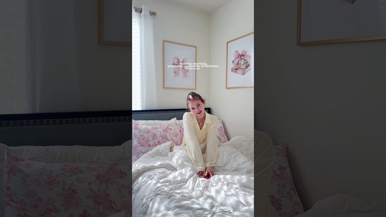 POST GRAD MORNING IN MY LIFE | monday morning vlog#grwm #morning #routine #skincare #aesthetic #asmr