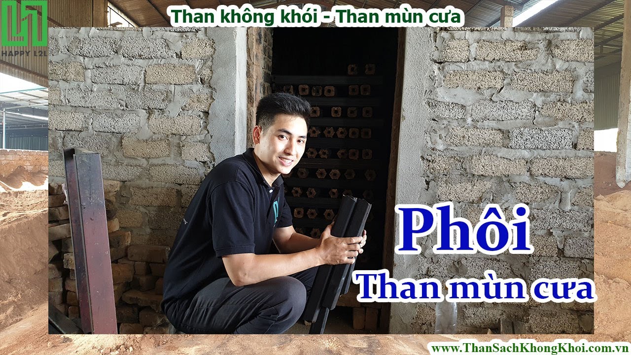 [Than không khói - Than mùn cưa] Sản Xuất *PHÔI THAN* | Sawdust Charcoal  Happy L2L