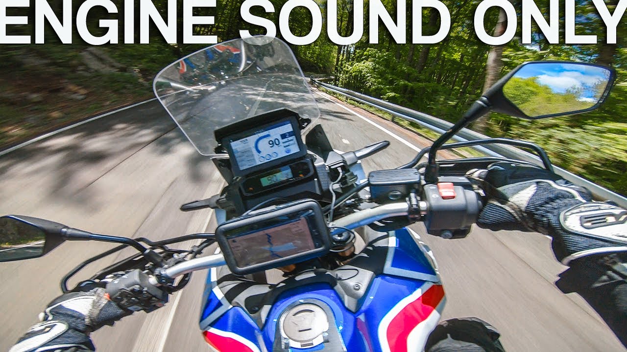 Honda CRF1100L Africa Twin QUICKSHIFTER & AKRAPOVIC [RAW Onboard]