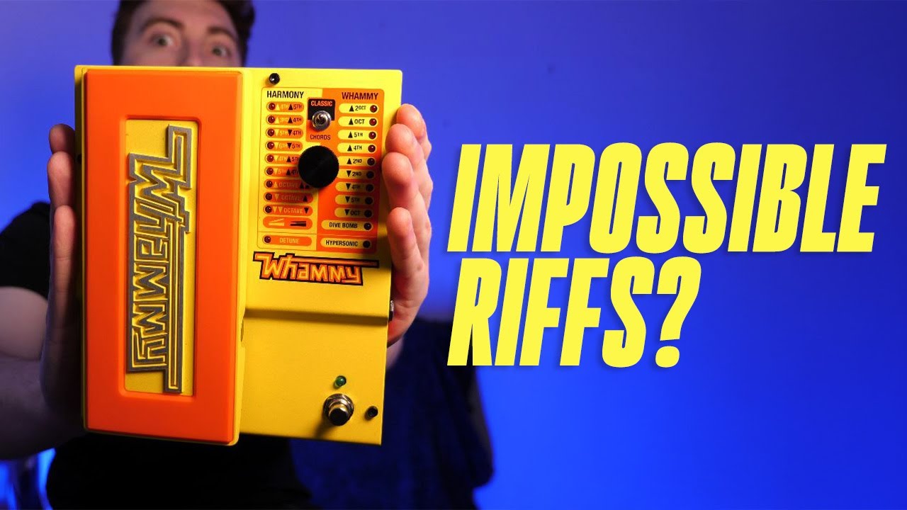 С этой педалью можно играть невероятные риффы? | Демонстрация DigiTech MonoNeon Whammy