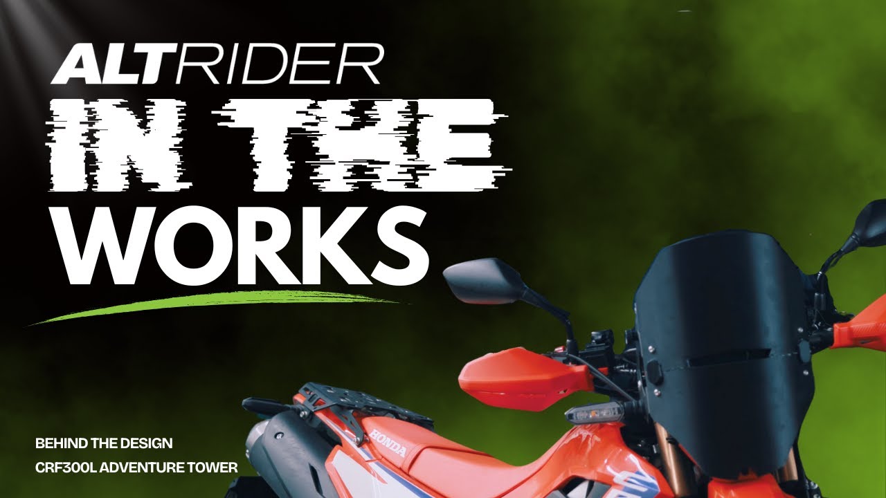 Башня для приключений Honda CRF300L - AltRider в разработке