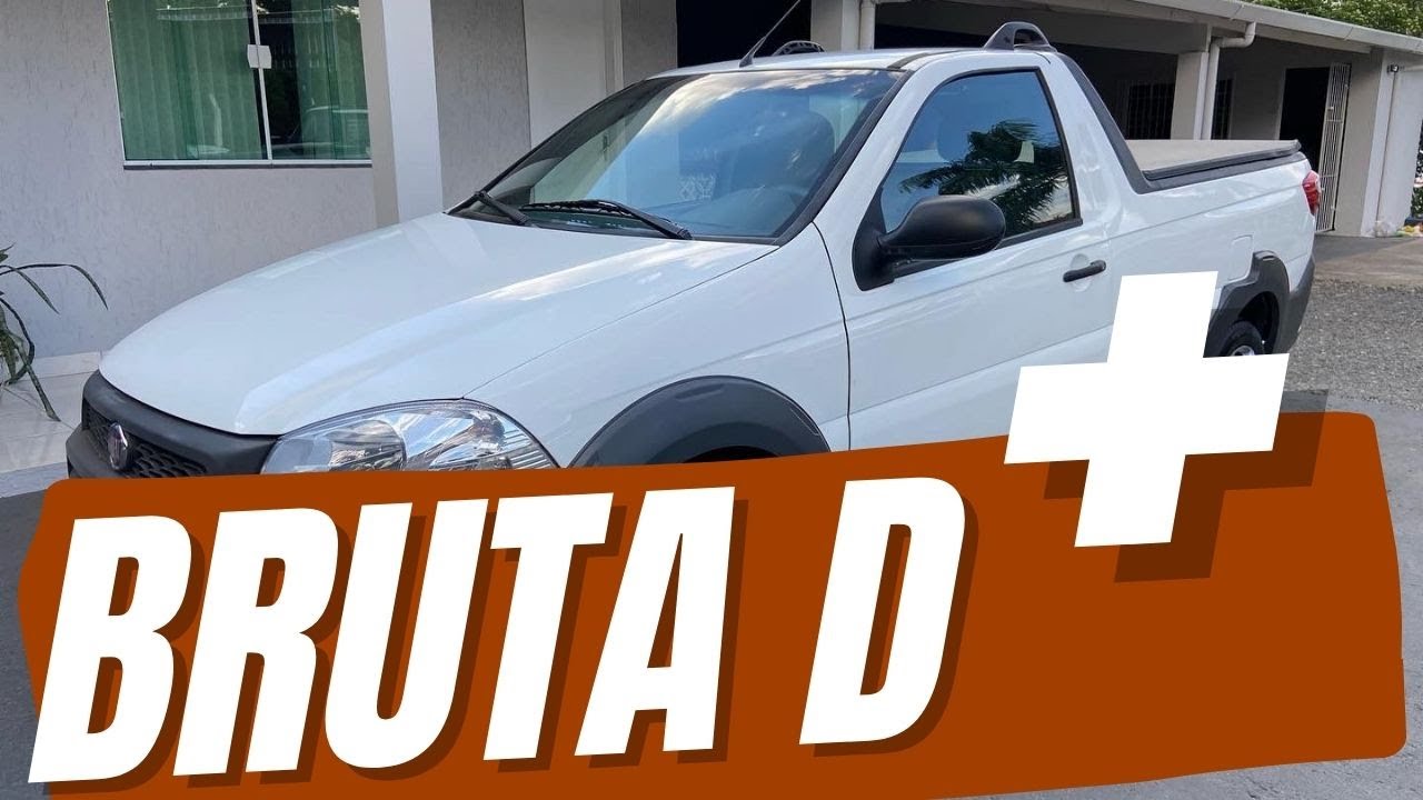 FIAT STRADA HARD WORKING 1.4 FLEX 2020 - A MAIS FORTE DE TODAS!