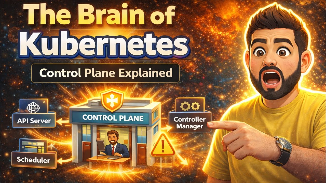 STOP Being Confused by the Kubernetes Control Plane (Simply Explained) 🛑