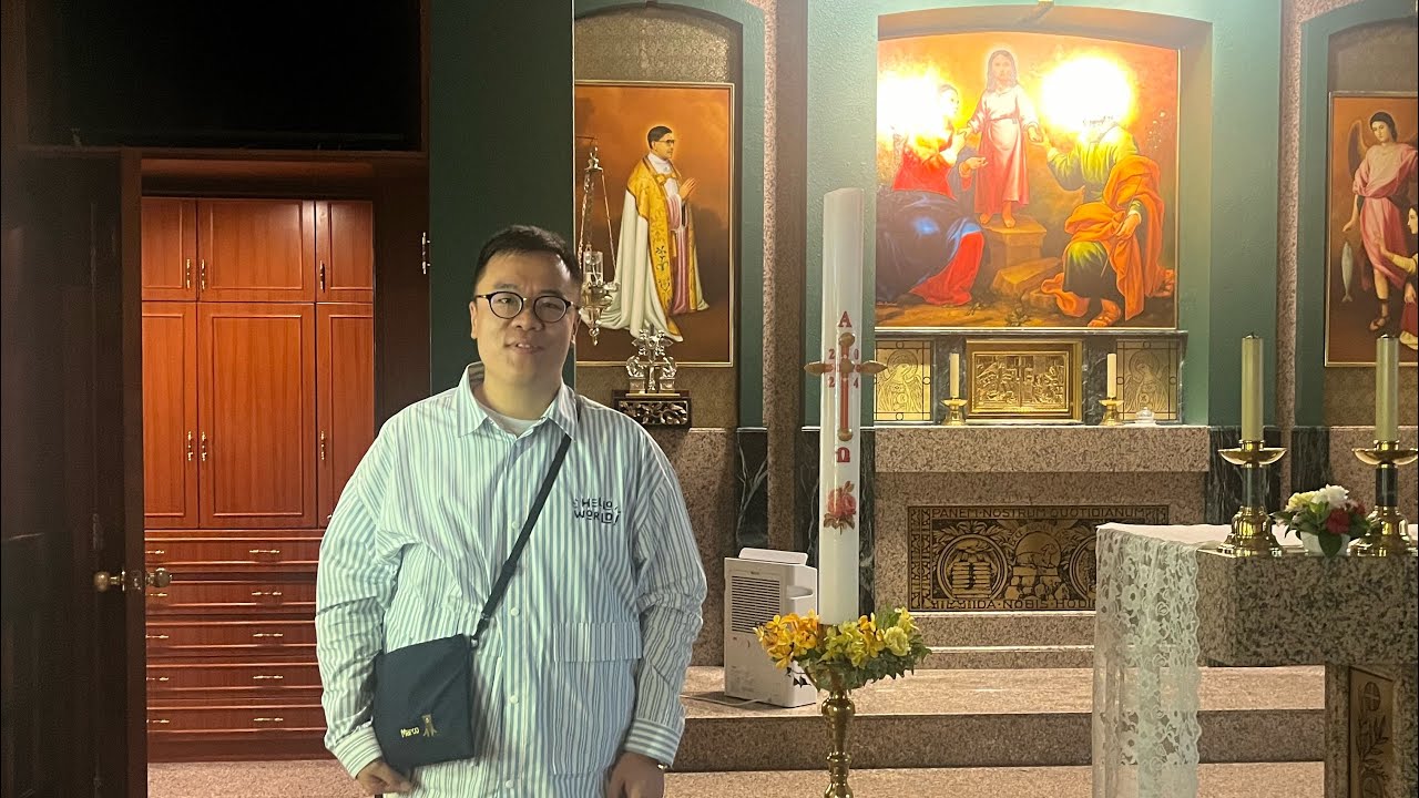 Master Wong back to school - Lent and Easter Impromptu Recital at Tak Sun Holy Family Chapel