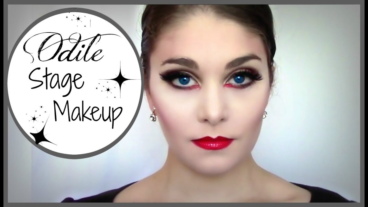Odile Black Swan Stage Makeup Tutorial | Kathryn Morgan