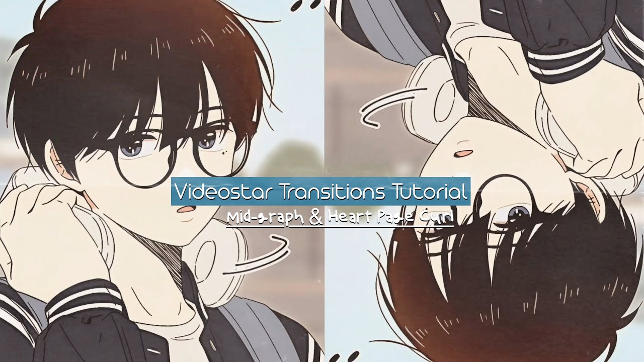 Mid-graph Slide & Heart Page Curl - Videostar Tutorial