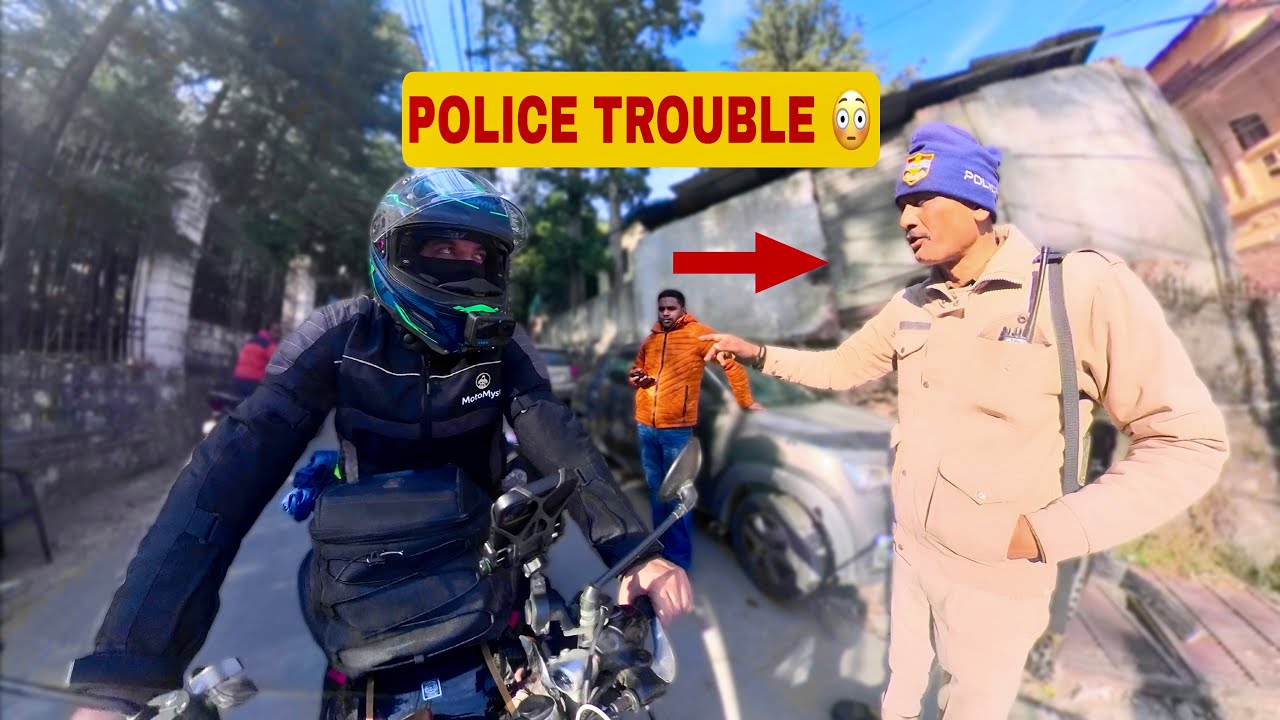 Police Se mulaqat 😅 | Nainital Trip | Auli Bike Trip Episode 2