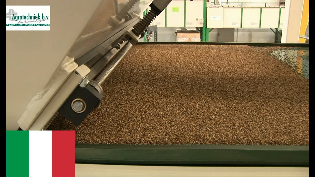 Unit&agrave; di calibrazione piatta per sementi - Agratechniek b.v.