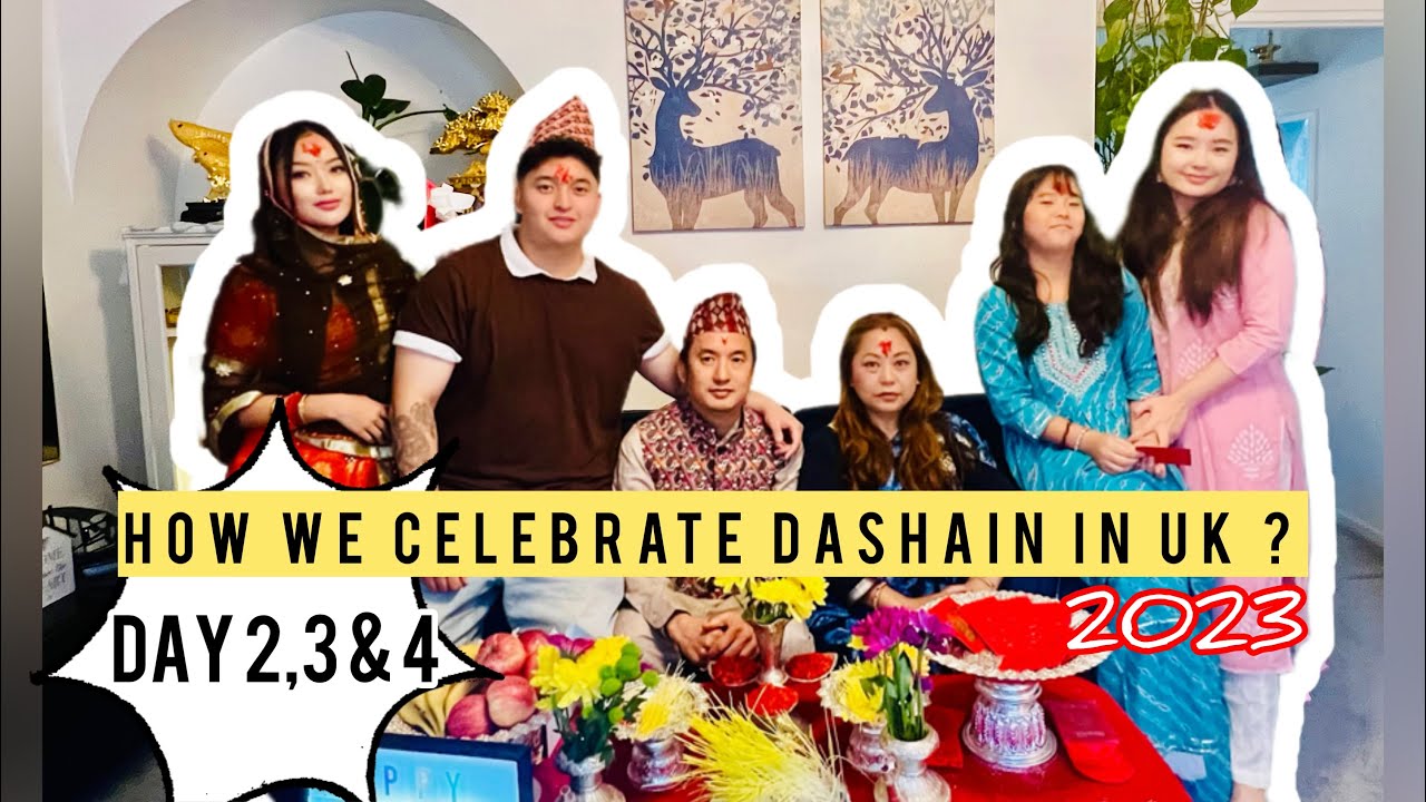 OUR DASHAIN CELEBRATION IN UK✨DAY 2,3 & 4✨