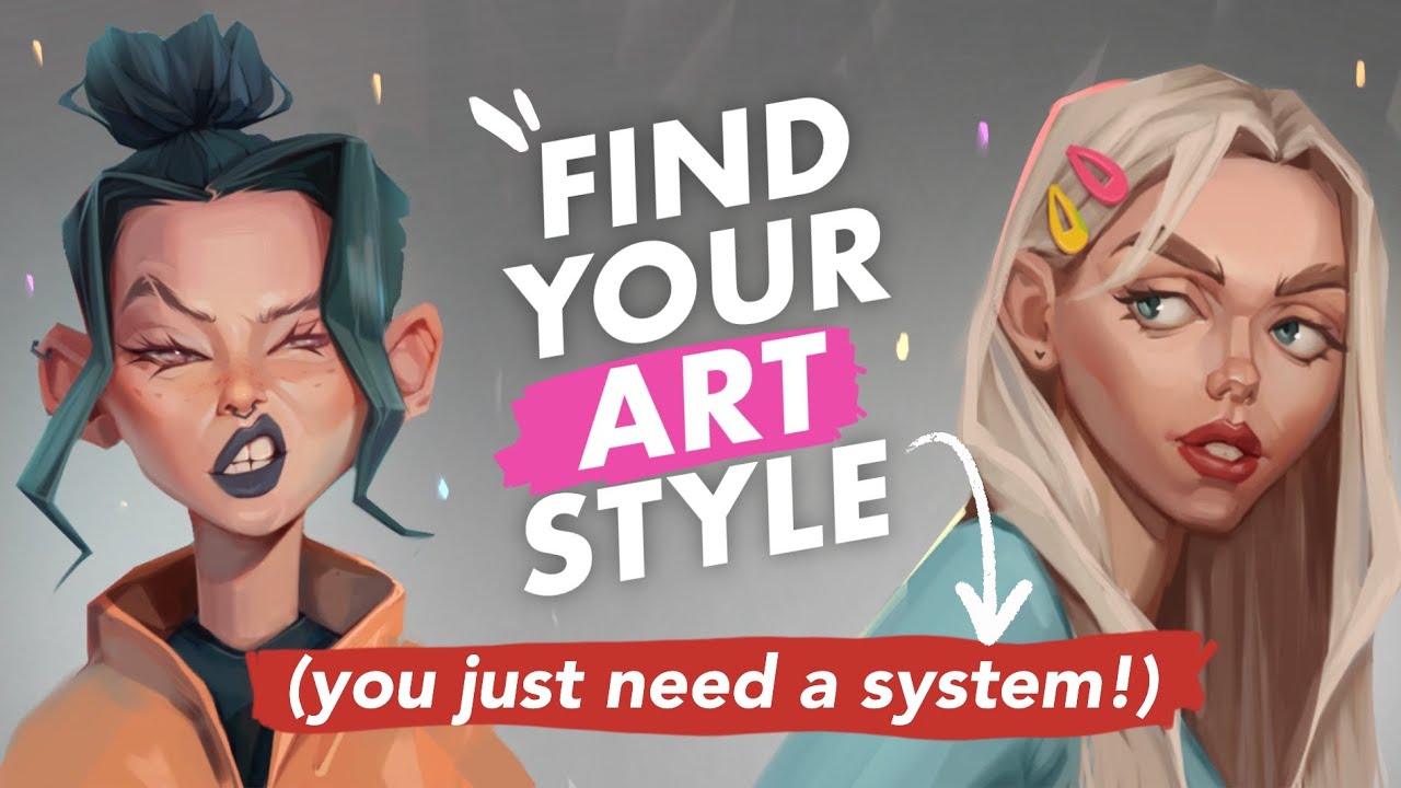 How To Find Your Art Style FASTER | Step-By-Step System With Exercises And Mindset Tips