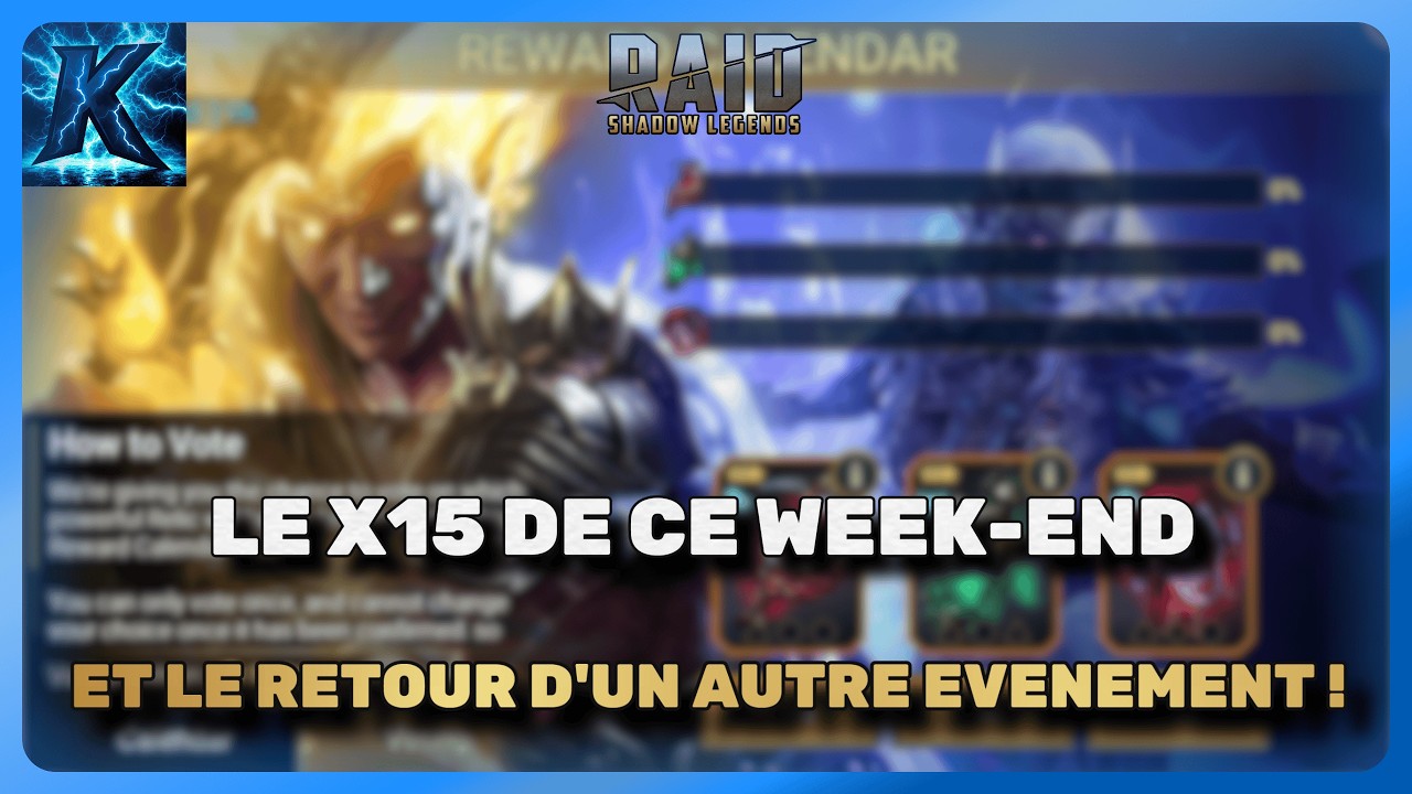 RETOUR DE L'EVENEMENT RELIQUE - X15 DU WEEK-END | Raid: Shadow Legends